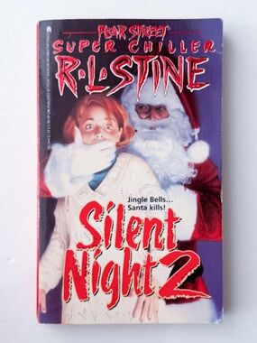Vintage 1993 Fear Street Super Chiller Silent Night 2 RL Stine Paperback Book